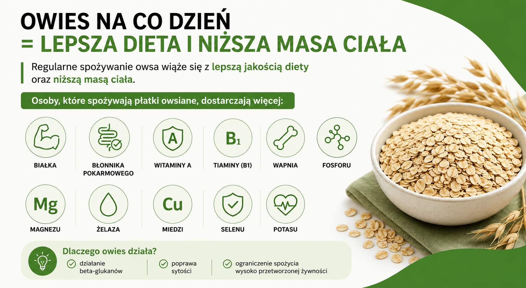 Owiec na co dzień = lepsza dieta